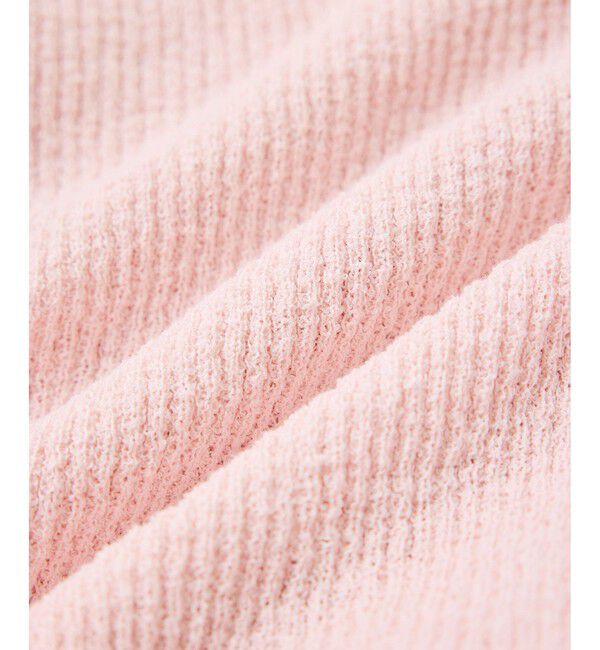 VIS「スラブヤーンペプラムフリルニットプルオーバー」|ニット・セーター|