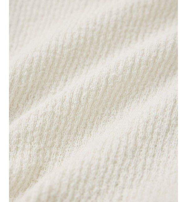 VIS「スラブヤーンペプラムフリルニットプルオーバー」|ニット・セーター|