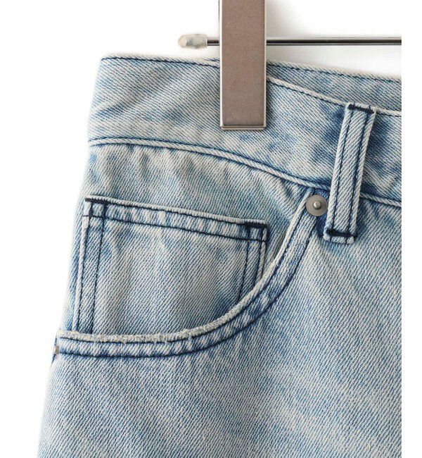 ADAM ET ROPE'「【WEB限定】ワイドストレートデニムパンツ」|デニム|