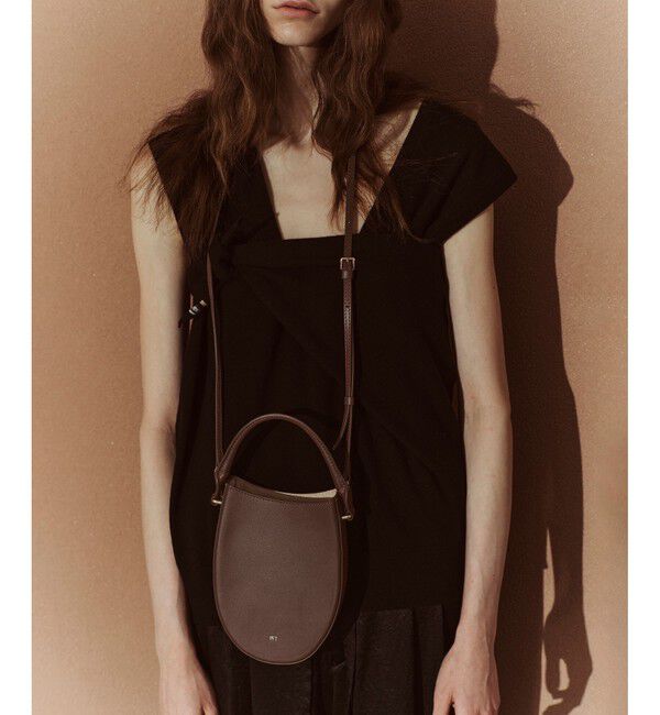 ADAM ET ROPE'「【PFT】Tamago Small ポシェット」|ショルダー・メッセンジャー|ブラウン系(22)