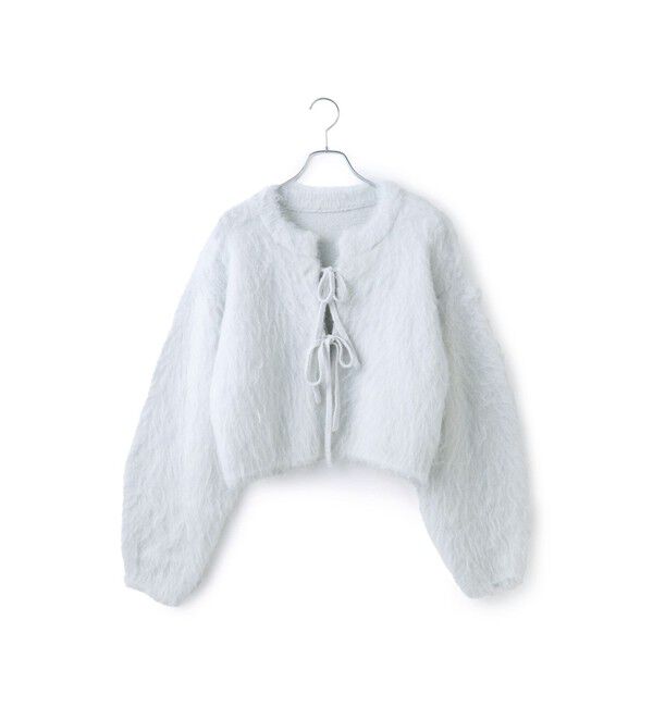 ADAM ET ROPE'「アルパカフラッフィーカーディガン」|カーディガン|