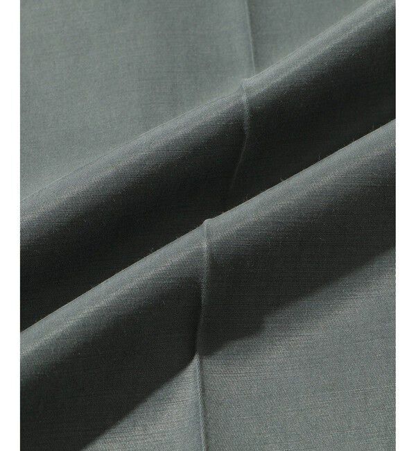 ADAM ET ROPE'「コットンキュプラ ツープリーツ ワイド スラックス / セットアップ対応」|スラックス|