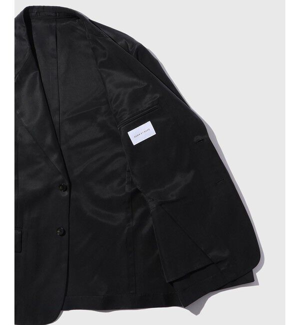 ADAM ET ROPE'「コットンキュプラ　シングルジャケット」|テーラードジャケット|