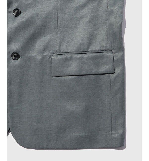 ADAM ET ROPE'「コットンキュプラ　シングルジャケット」|テーラードジャケット|