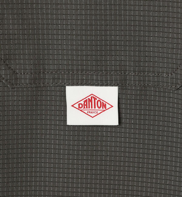 DANTON「DANTON | リップストップ 半袖カバーオールシャツ MEN」|シャツ・ブラウス|