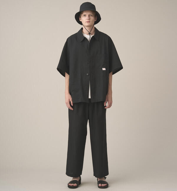 DANTON「DANTON | リップストップ 半袖カバーオールシャツ MEN」|シャツ・ブラウス|