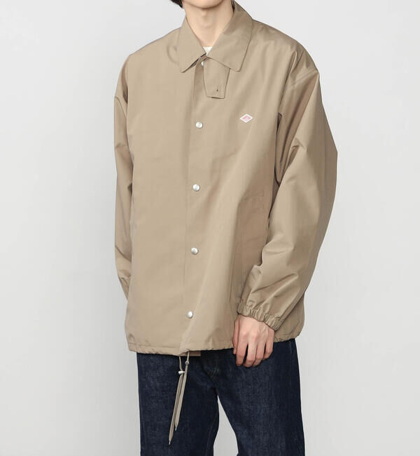 DANTON「DANTON | 3レイヤークロス コーチジャケット MEN」|テーラードジャケット|