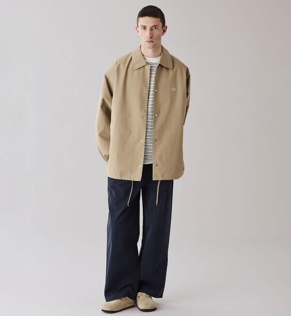 DANTON「DANTON | 3レイヤークロス コーチジャケット MEN」|テーラードジャケット|