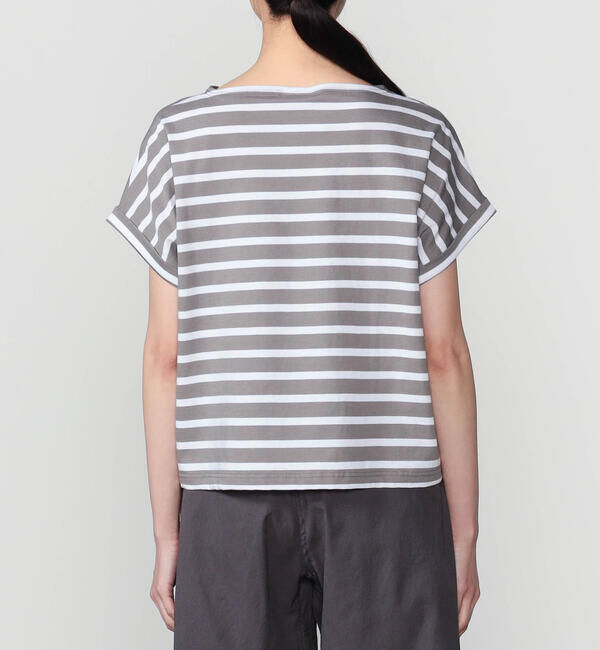 ORCIVAL「ORCIVAL | コットンレジェ ボートネック 半袖Tシャツ WOMEN」|Tシャツ・カットソー|