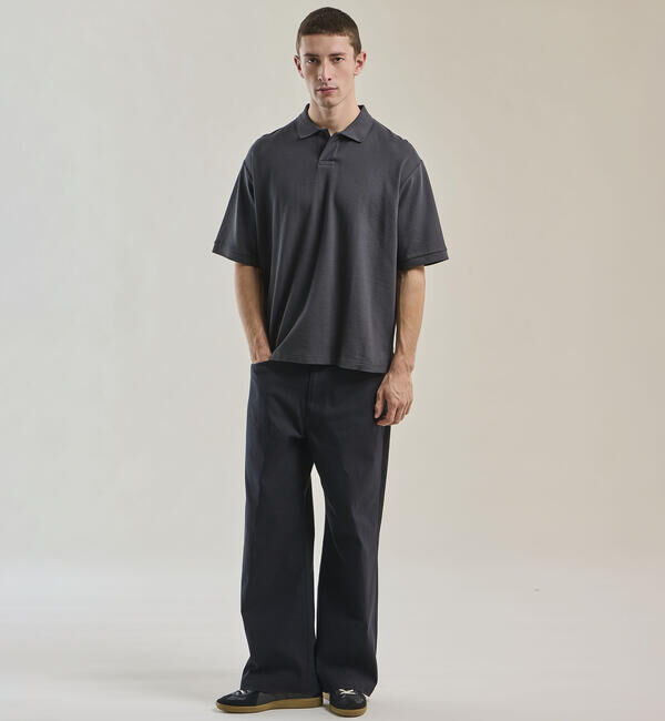 handvaerk「handvaerk | コットンピケ ポロシャツ MEN」|ポロシャツ|