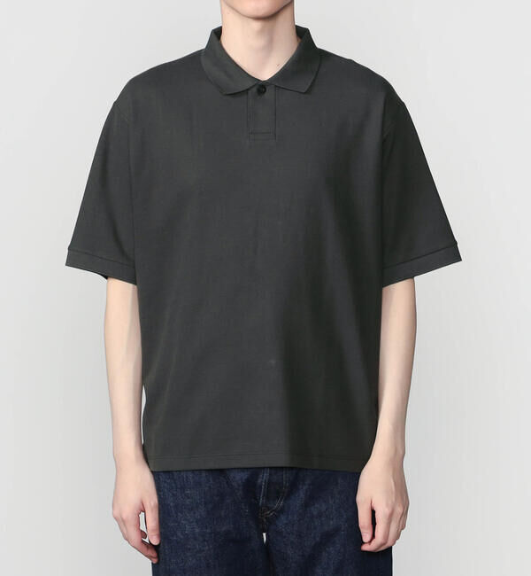 handvaerk「handvaerk | コットンピケ ポロシャツ MEN」|ポロシャツ|