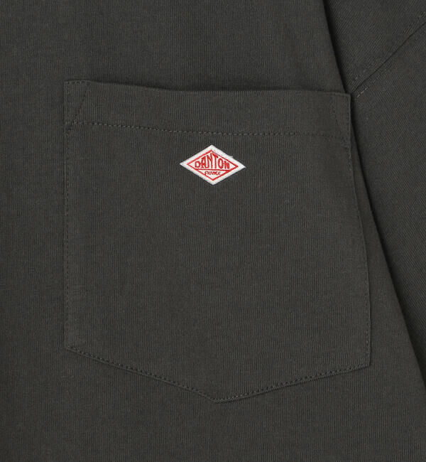DANTON「DANTON | クルーネック 半袖ポケットTシャツ SOLID MEN」|Tシャツ・カットソー|