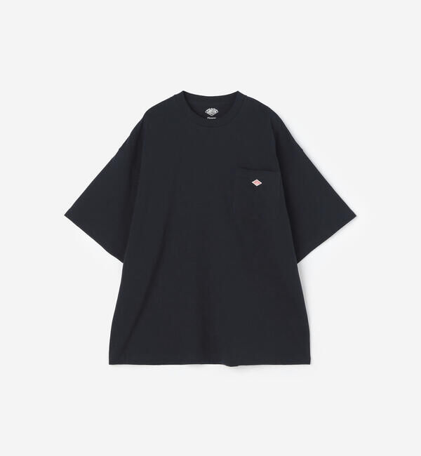 DANTON「DANTON | クルーネック 半袖ポケットTシャツ SOLID MEN」|Tシャツ・カットソー|NAVY