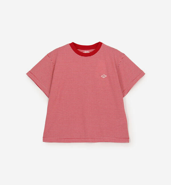 DANTON「DANTON | クルーネック Tシャツ STRIPE WOMEN」|Tシャツ・カットソー|