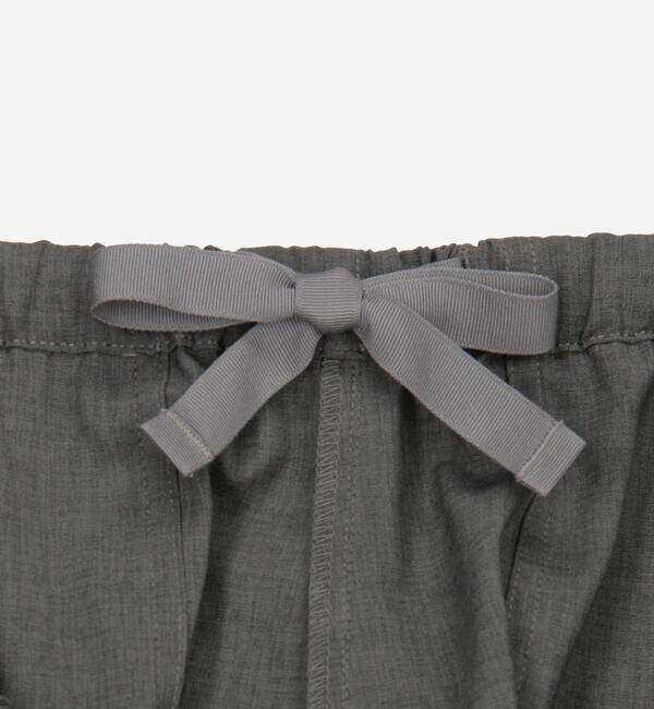 DANTON「DANTON | ウールライクポリエステル イージーパンツ WOMEN」|チノ|