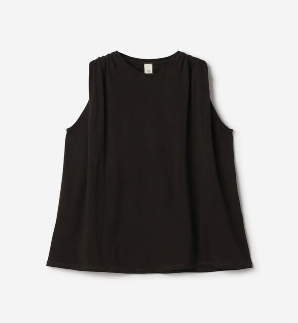  「WALANCE | ナチュラルダイ ミントジャージースリーブレストップ WOMEN」|Tシャツ・カットソー|