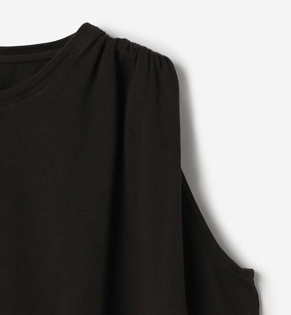  「WALANCE | ナチュラルダイ ミントジャージースリーブレストップ WOMEN」|Tシャツ・カットソー|