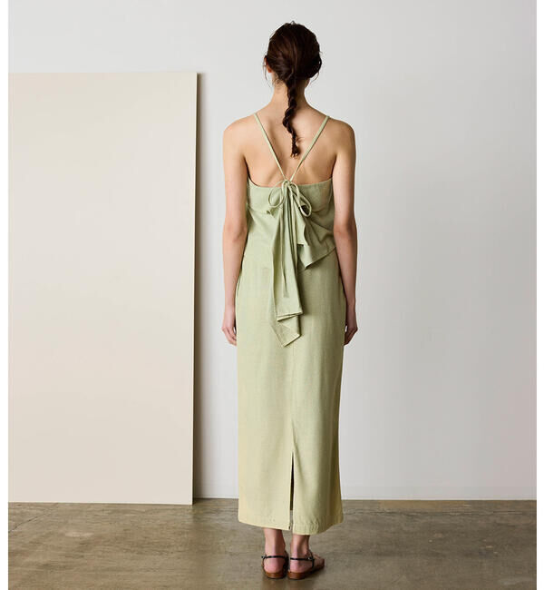  「WALANCE | シルクネップ ロングスカート WOMEN」|スカート|