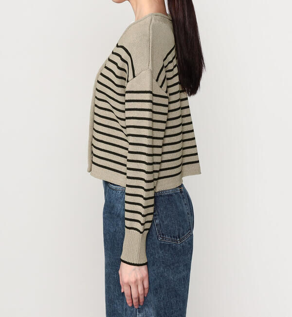  「WALANCE | 2way ペーパーニット カーディガン WOMEN」|ニット・セーター|