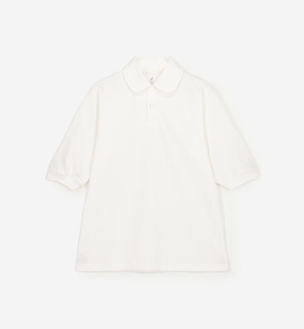  「ANATOMICA | ラウンドカラー ポロシャツ WOMEN」|ポロシャツ|