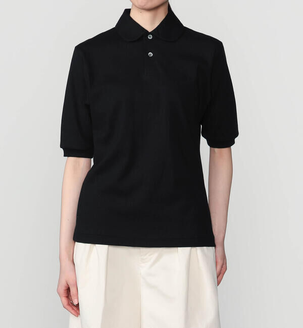  「ANATOMICA | ラウンドカラー ポロシャツ WOMEN」|ポロシャツ|