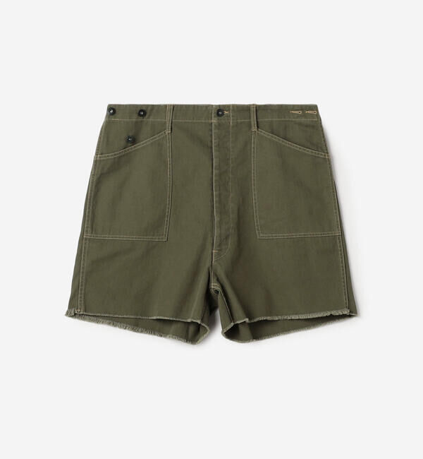  「RhodolirioN | ヘリンボーン ユーティリティショーツ WOMEN」|その他|