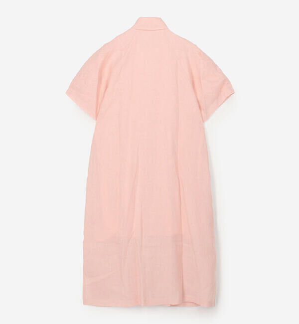  「eunoia | リネン ピンタック半袖ワンピース WOMEN」|ワンピース|