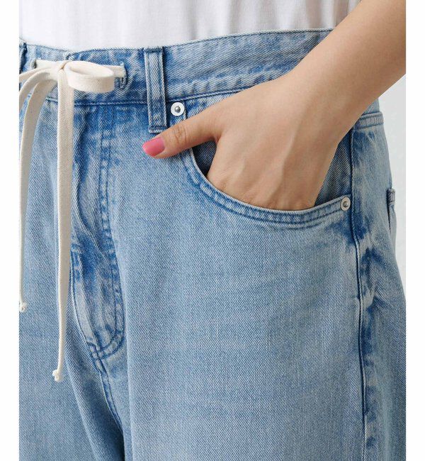  「ドロストデニムパンツ」|チノ|