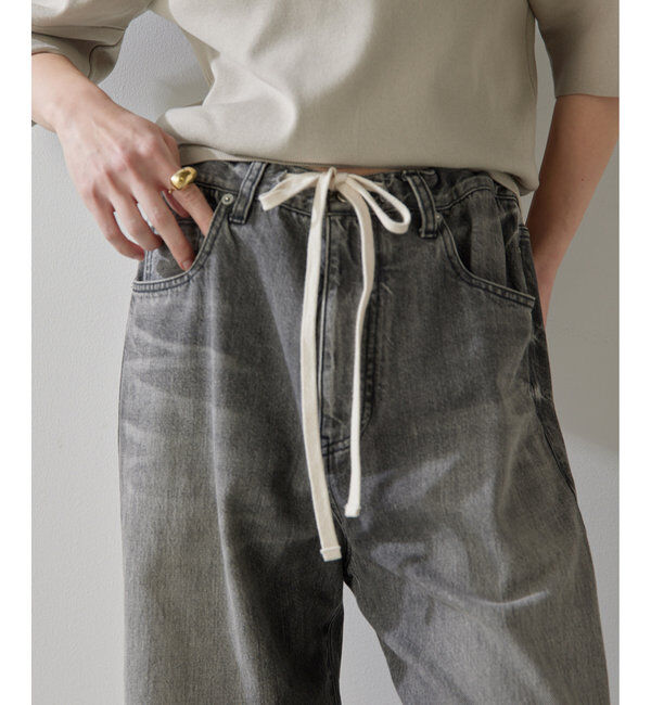  「ドロストデニムパンツ」|チノ|