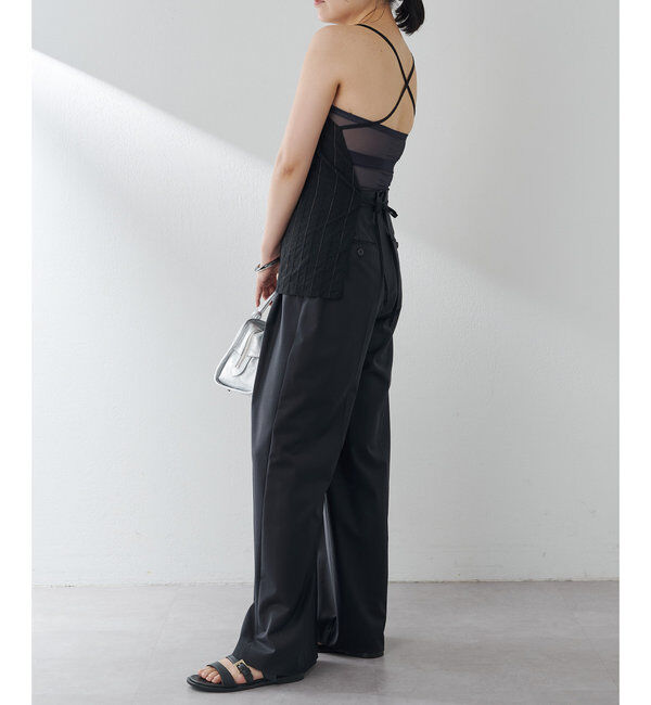 Drawing Numbers「【Drawing Numbers】センタープレスワイドパンツ」|チノ|