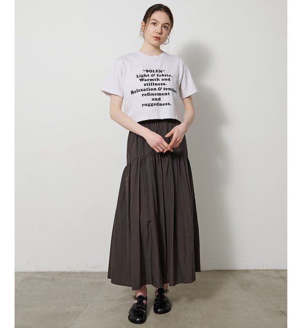  「ヴィンテージタフタスカート」|スカート|