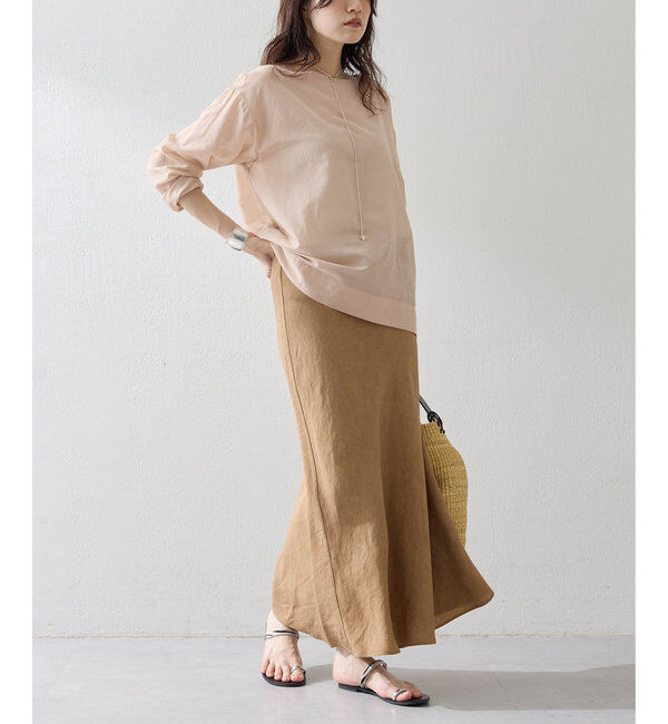  「ツイル顔料染めスカート」|スカート|