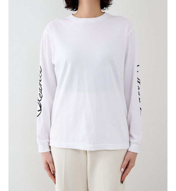  「スリーブロゴロングTシャツ」|Tシャツ・カットソー|