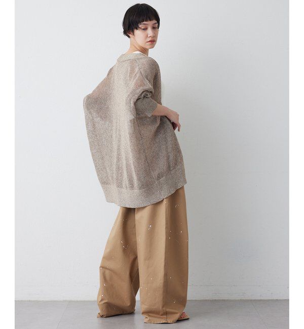  「メッシュニットカーディガン」|ニット・セーター|