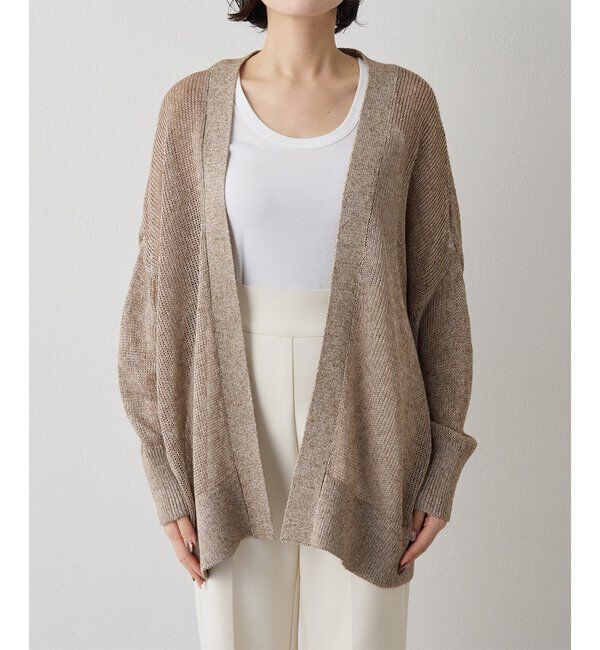  「メッシュニットカーディガン」|ニット・セーター|