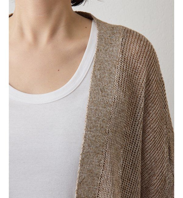  「メッシュニットカーディガン」|ニット・セーター|