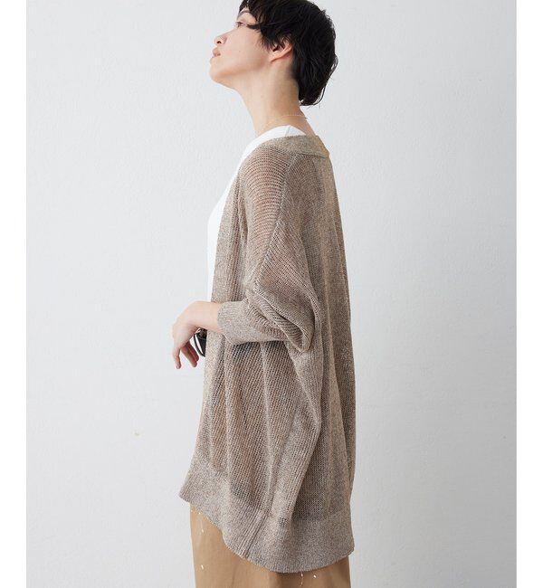  「メッシュニットカーディガン」|ニット・セーター|