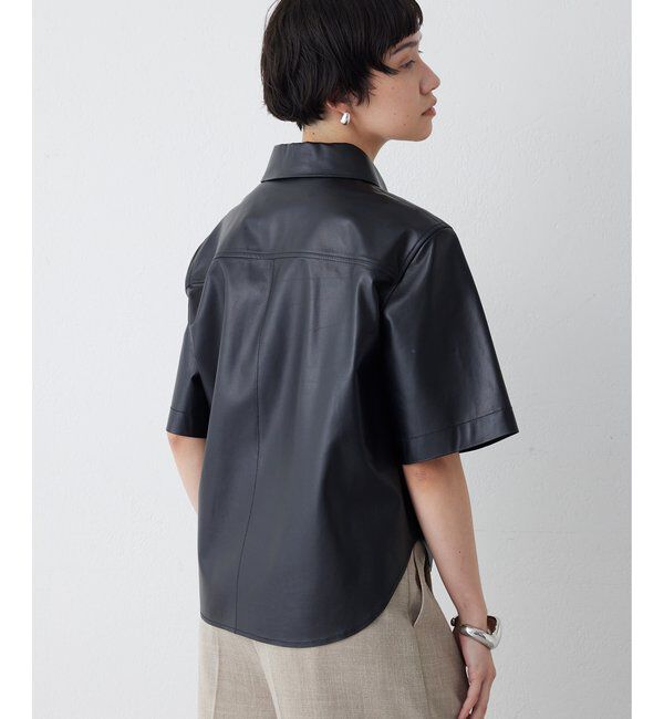  「レザーシャツ」|シャツ・ブラウス|