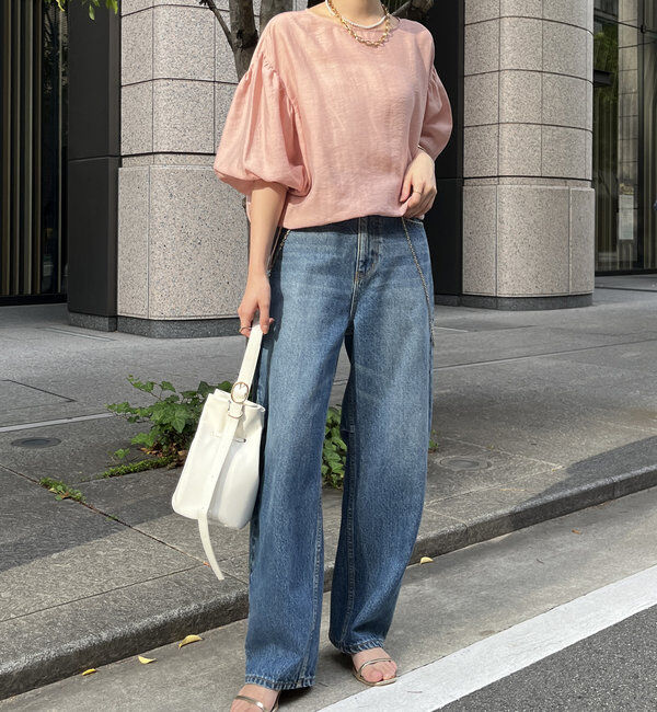  「【ベストセラーアイテム】カーブデニム」|デニム|