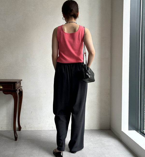  「スクエアニットタンク」|ニット・セーター|