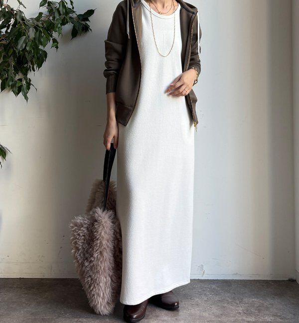  「【全骨格細見え】ブークレーダンボールタンクワンピース」|ワンピース|