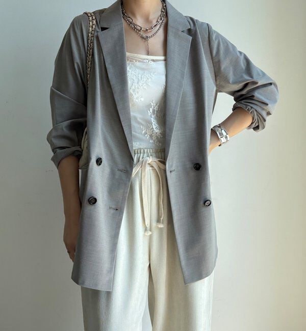  「【新色追加】スカラレースキャミ」|シャツ・ブラウス|