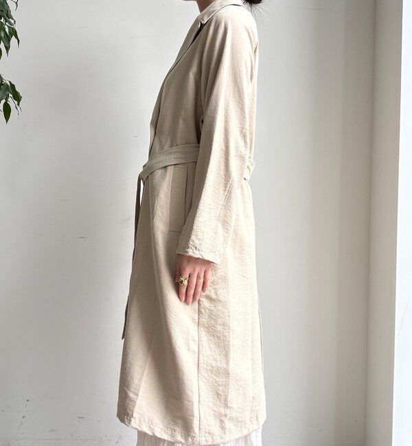  「【WEB限定】スウェードライクトレンチコート」|その他|