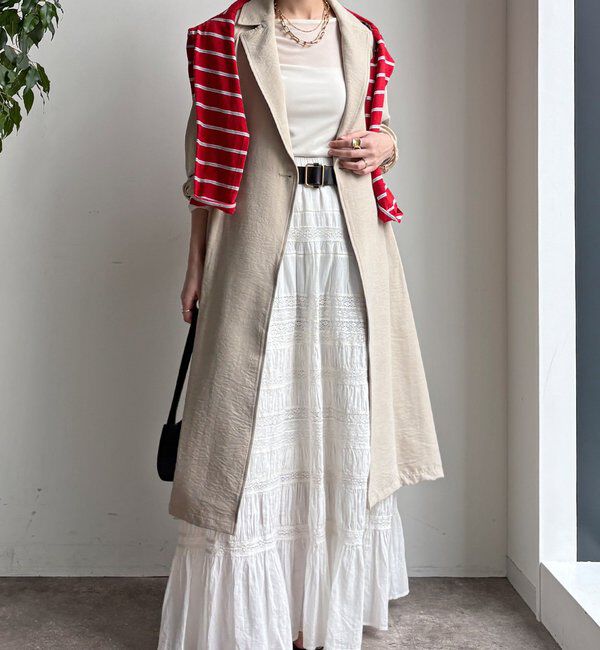  「【WEB限定】スウェードライクトレンチコート」|その他|