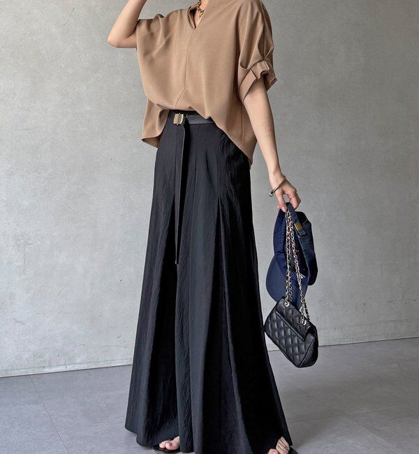  「【WEB限定】接触冷感スキッパーシャツ」|シャツ・ブラウス|