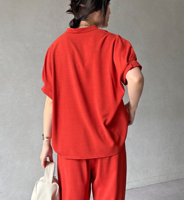  「【WEB限定】接触冷感スキッパーシャツ」|シャツ・ブラウス|