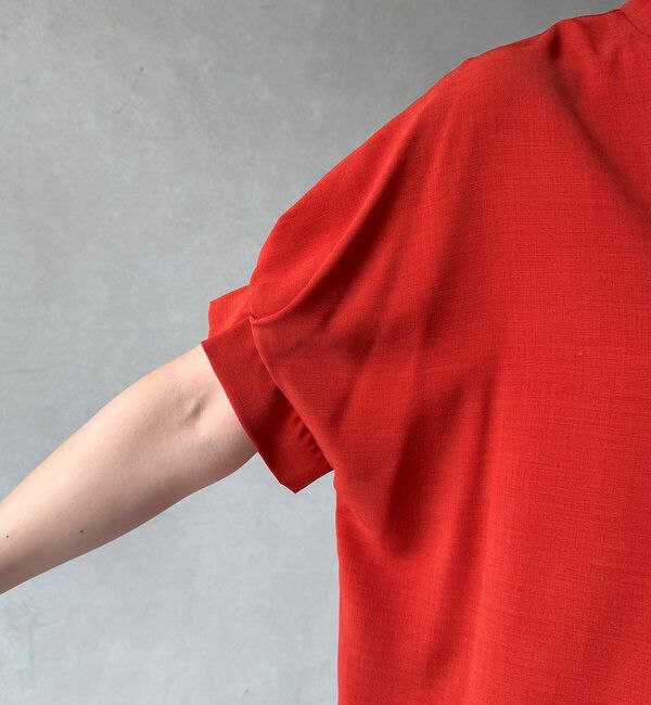  「【WEB限定】接触冷感スキッパーシャツ」|シャツ・ブラウス|