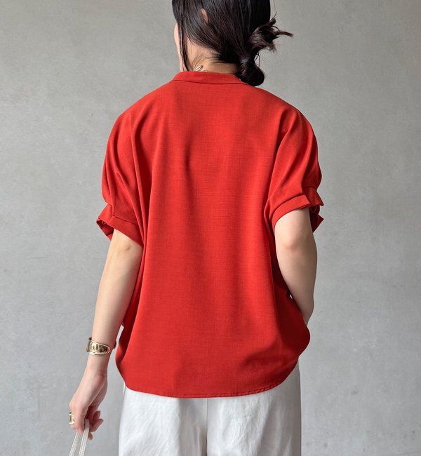  「【WEB限定】接触冷感スキッパーシャツ」|シャツ・ブラウス|