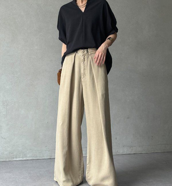  「【WEB限定】接触冷感スキッパーシャツ」|シャツ・ブラウス|