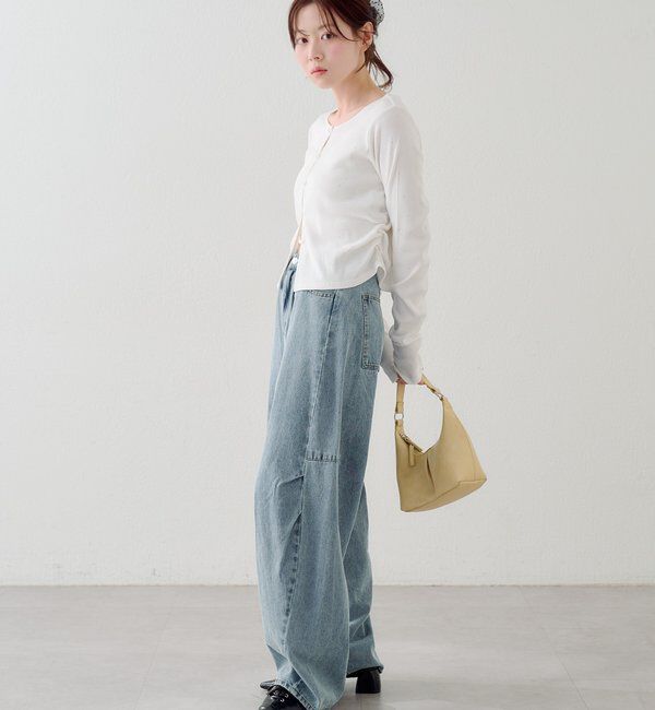  「リブスタッズカーディガン」|Tシャツ・カットソー|